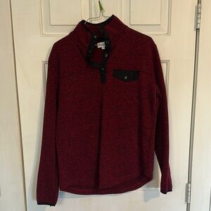 Prissy Jane Maroon pullover size medium women’s